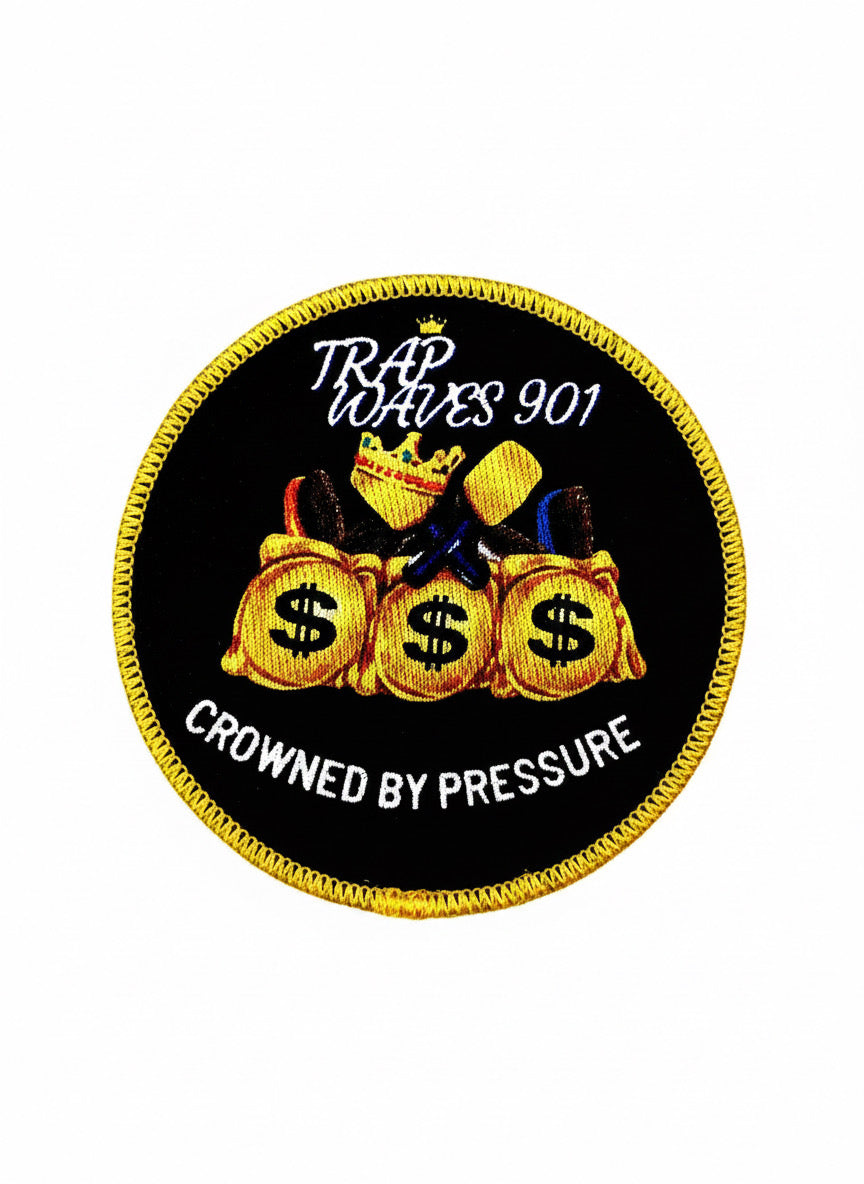 👑 Crowned By Pressure Crown Patch