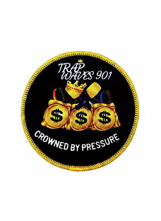 👑 Crowned By Pressure Crown Patch